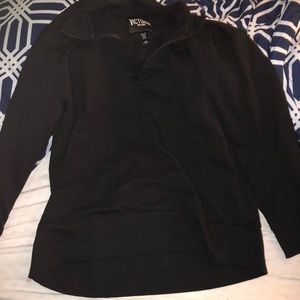 Victoria secret sport half zip in black